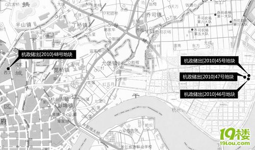【土地出让公告】杭政储出[2010]45-48号